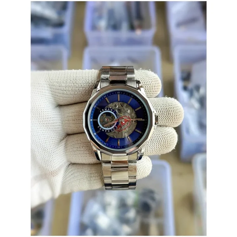 Armani Exchange Watch Gun Metal Automatic For Men (SW2031)