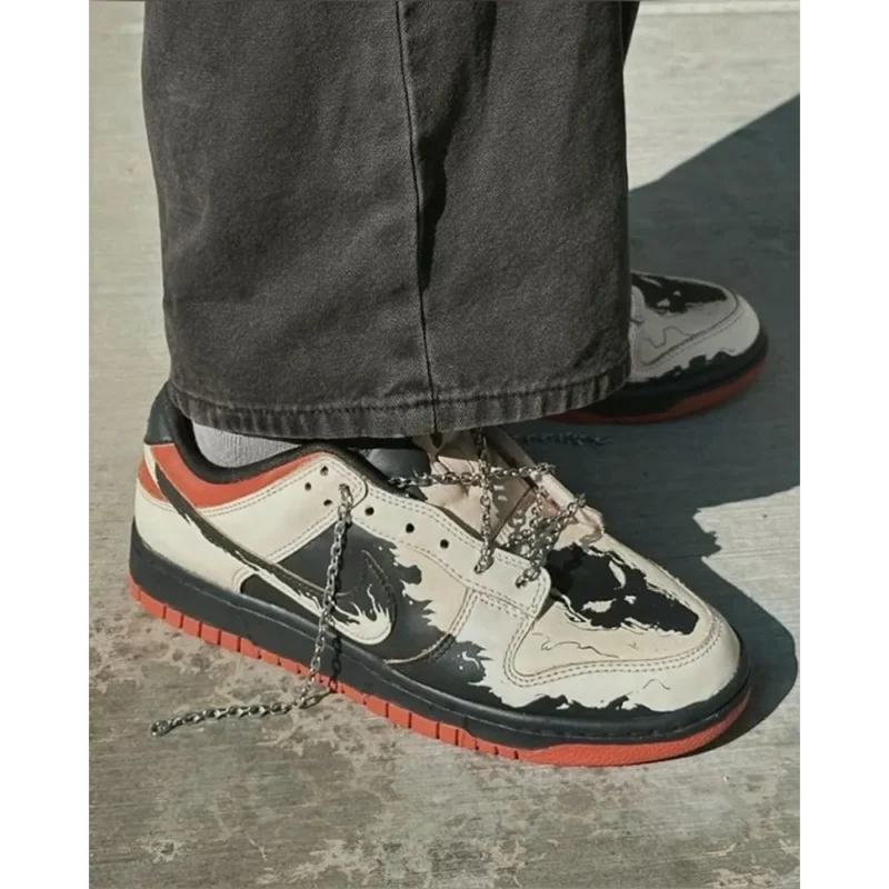 Superb Nike SB Dunk Low Ghost Rider Shoes for Men (SL4493)