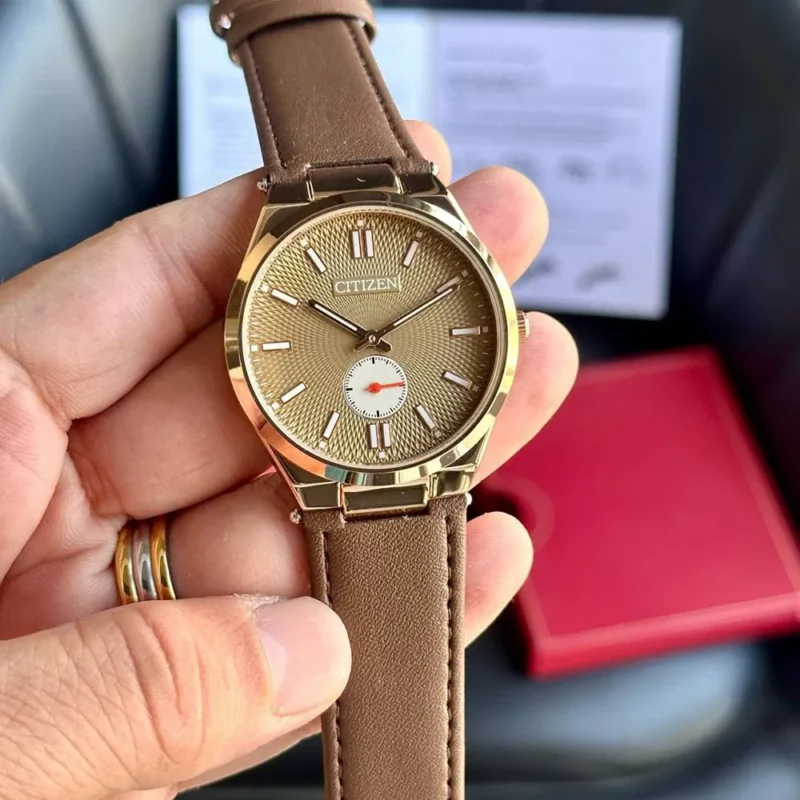 Citizen Watch Brown Rose gold For Men (SL280)