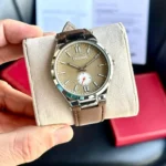 Citizen Watch Brown Silver For Men (SW1254)