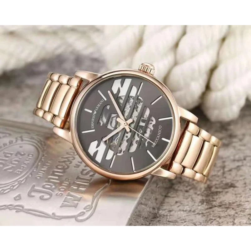 Emporio Armani Watch Meccanico Eagle For Men (SL870)