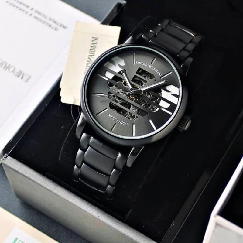 Emporio Armani Watch Meccanico Eagle For Men (SL874)