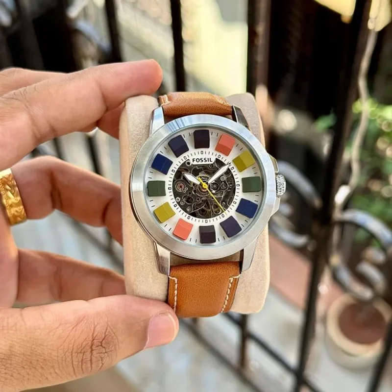 Fossil Grant Watch Rainbow For Men (SG965)