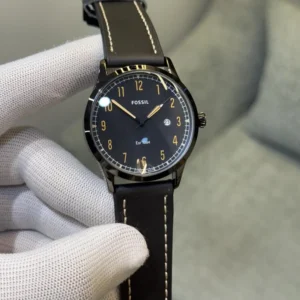 Fossil Leather Watch For Men (SW1279)