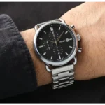 Fossil Watch commuter Silver Black For Men (BSF348)