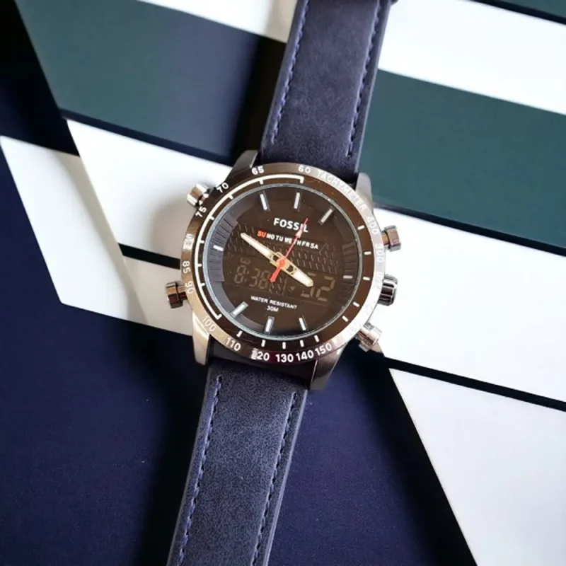 Fossil Watch Digital Blue For Men (SW2191)