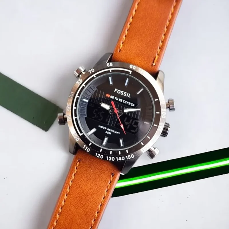 Fossil Watch Digital Blue For Men (SW2192) Fossil Watch Digital Blue For Men (SW2192)