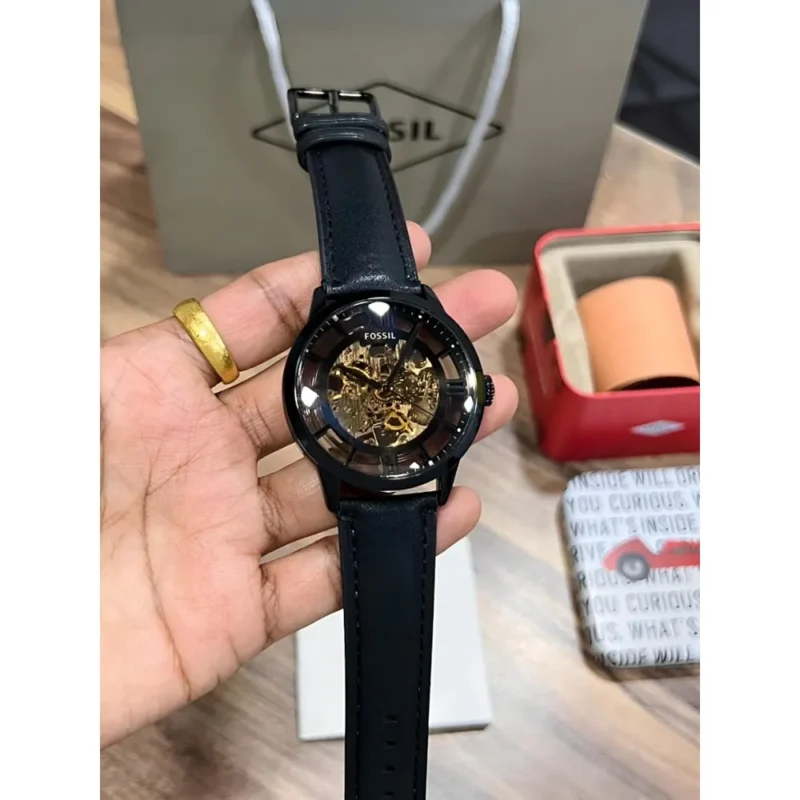 Fossil Watch Townsman Black-Black For Men (SL307)
