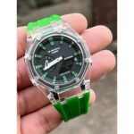 G Shock GA2100 Green Edition With Digital And Analog Watch (SG-236)