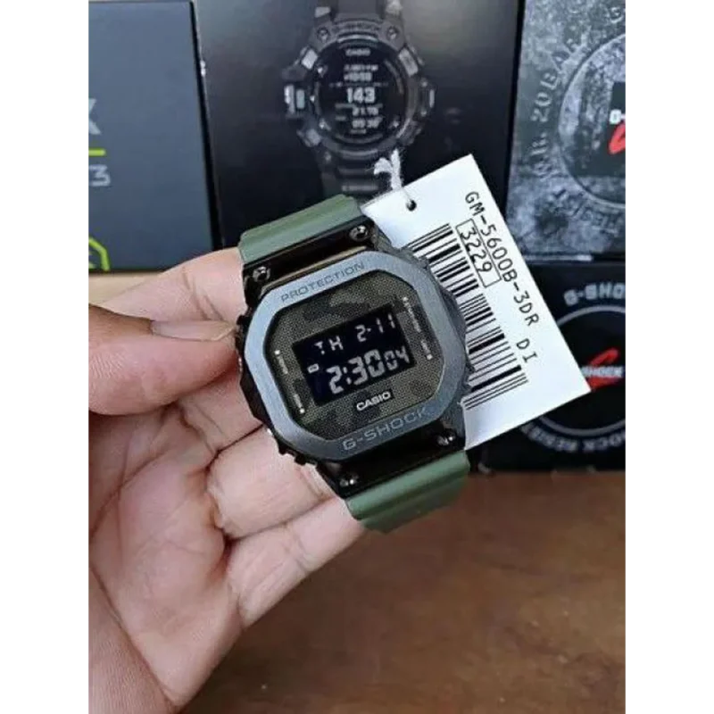G Shock Watch GM Military Green For Men (LAB09)