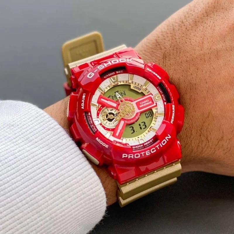 G Shock Watch Iron Men Edition With Digital And Analog Watch (SG-228)