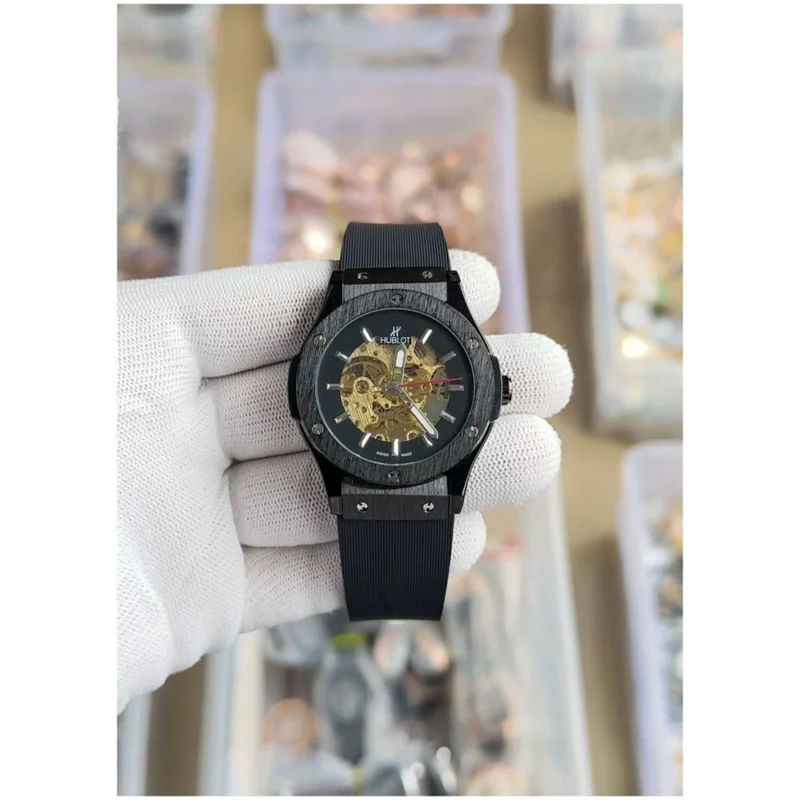 Hublot Big Bang Watch Automatic Silicon Belt For Men (CSO1626)