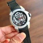 Jacob & Co Watch Silver Black For Men (SW1091)