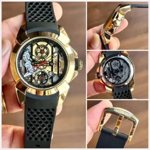 Jacob Watch Black Silver For Men (BSF252)