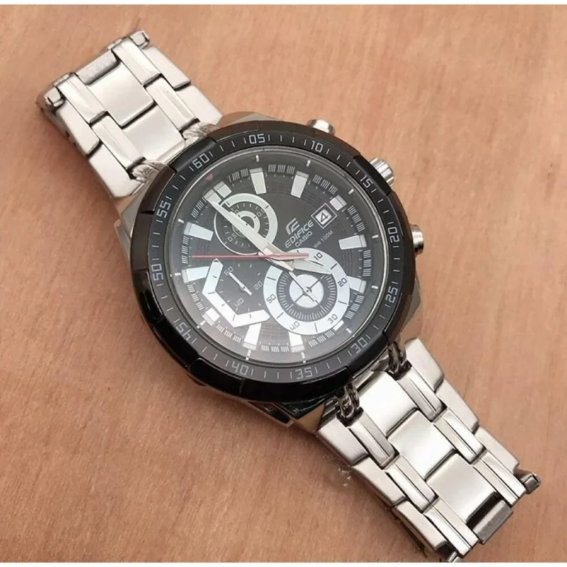 Men’s Stainless Steel Casio Edifice Watch (SG-12)