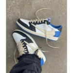 Classy Nike Air Jordan 1 Low Fragment Semi UA Shoes for Men (HS45)