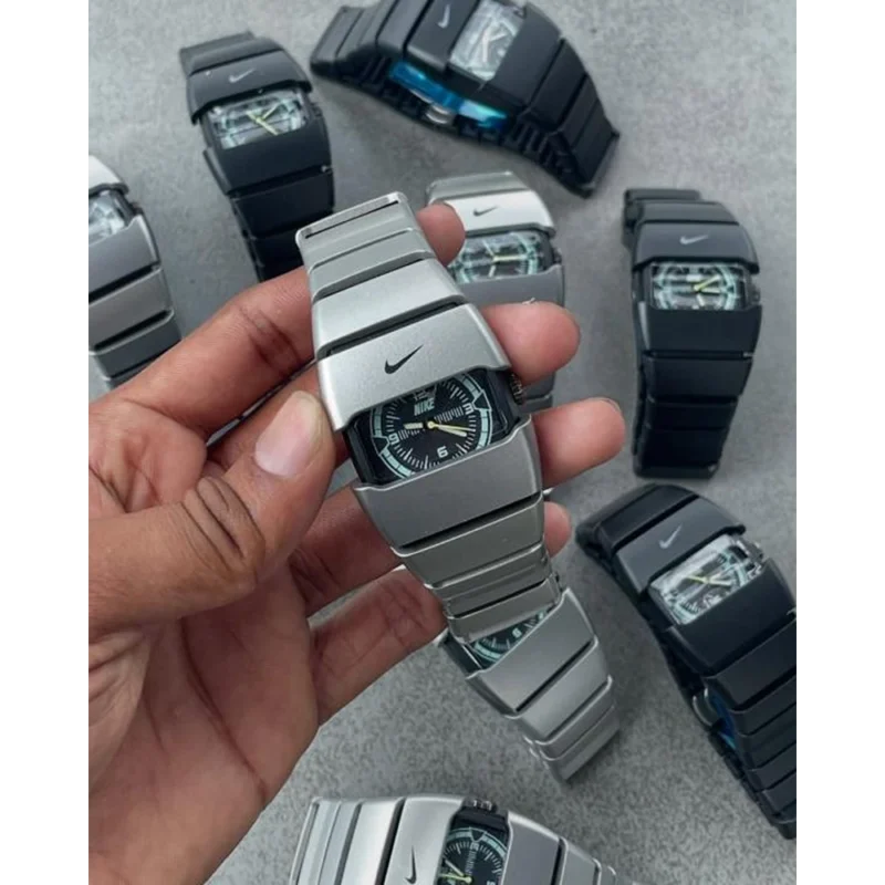 Nike Triax Watch Sand Grey Heavy Quality For Men (SL790)