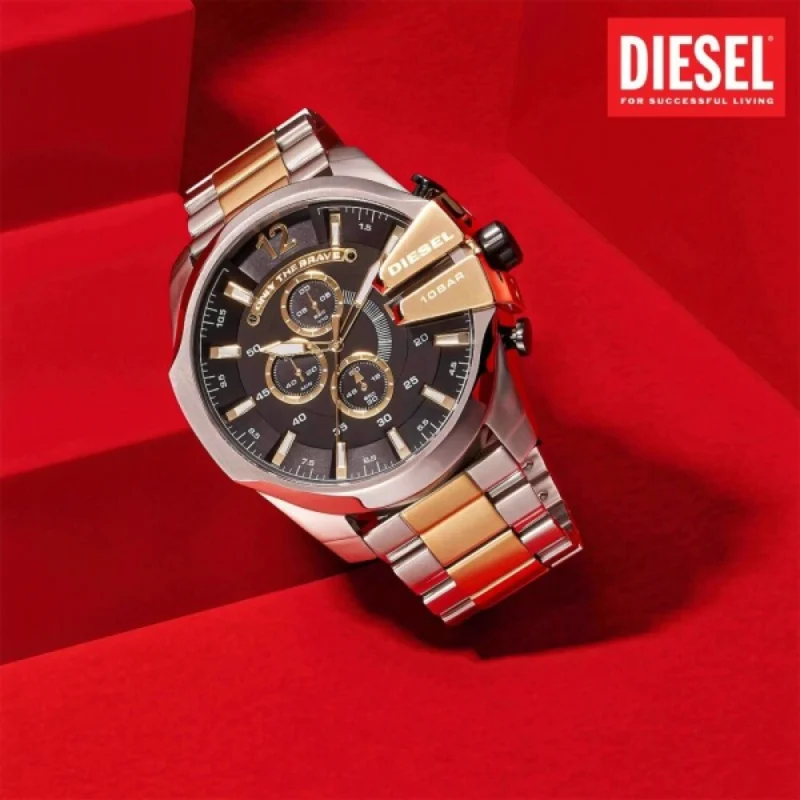 Only The Brave Men Diesel 10 Bar Watch (SG-110)