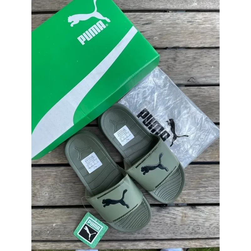 Trendy Puma Divecat White Slide For Men (BH977)