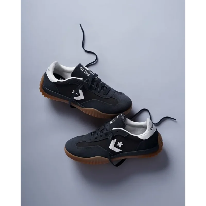 Trendy Converse Run Star Trainer Black Shoes For Men (SW6244)