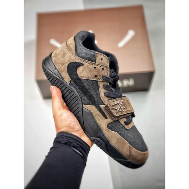 Stylish Travis Scott x Jordan Jumpman Jack TR Dark Mocha Shoes For Men (SW5632)