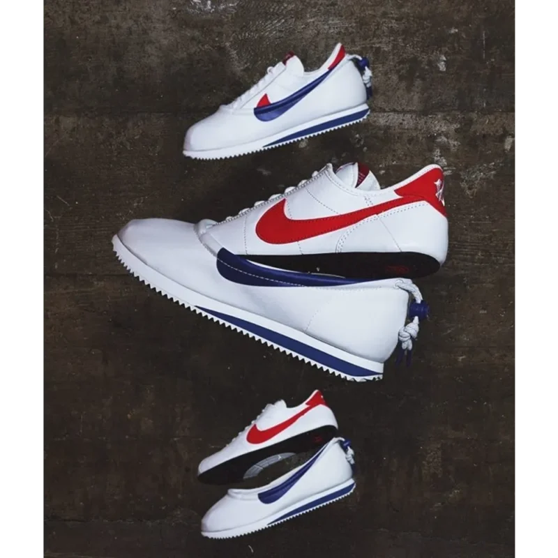 Premium Nike Cortez Clotez White Game Shoes For Men (SW6527)