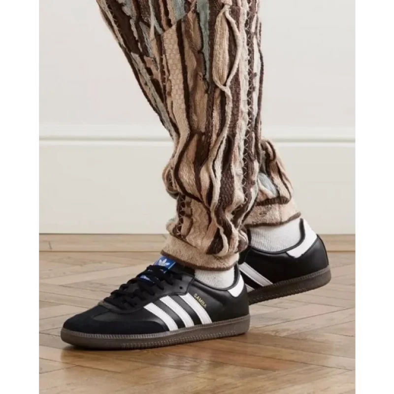 Premium Adidas Samba Black To Black Shoes For Men (SW5875)