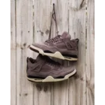 Trendy Air Jordan Retro 4 Ma Maniere Purple Shoes For Men (SHUB735)