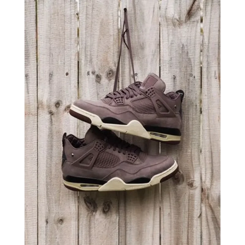 Trendy Air Jordan Retro 4 Ma Maniere Purple Shoes For Men (SHUB735)