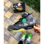 Trendy Nike Air Jordan 5 Muslin Shoes For Men (SW6762)