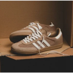 Classy Adidas Samba Cardboard Desert Brown Shoes For Men (SHH07714)