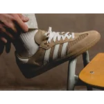 Classy Adidas Samba Cardboard Desert Brown Shoes For Men (SHH07714)