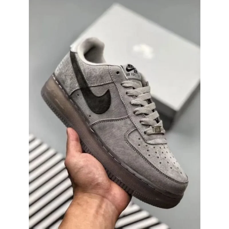 Imported Nike Air Force 1 Camp Cool Grey Shoes For Men (SOS2864)