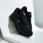 Trendy Skechers Go Walk Distance Walker Triple Black Shoes For Men (SW5702)
