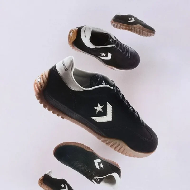 Trendy Converse Run Star Trainer Black Shoes For Men (SW6244)