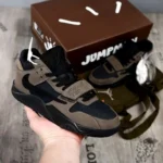 Stylish Travis Scott x Jordan Jumpman Jack TR Dark Mocha Shoes For Men (SW5632)
