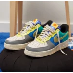 Stylish Undefeated X Nike Air Force 1 Low Patent Shoes For Men (SW5807)