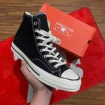 Trendy Converse Chuck Taylor 70s High Black Shoes For Men (SHUB639)