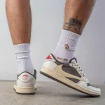 Premium Nike Air Jordan Retro 1 X Travis Scott Reverse Mocha Shoes For Men (HOF842)