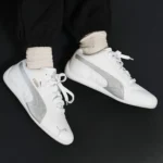 Classy Puma Speedcat Leather White Shoes For Men (SHH07715)