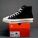 Trendy Converse Chuck Taylor 70s High Black Shoes For Men (SHUB639)