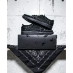 Imported Travis Scott X Air Jordan Low Black Phantom Shoes For Men (SOS2867)