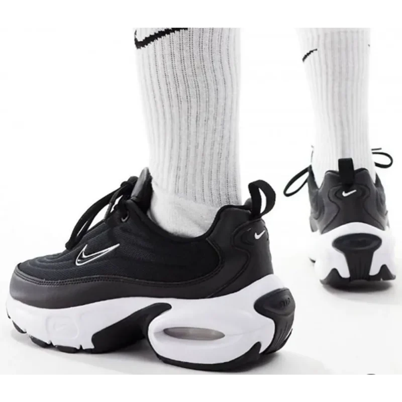 Trendy Nike Air Max Portal Trainer Black White Shoes For Men (SW6626)