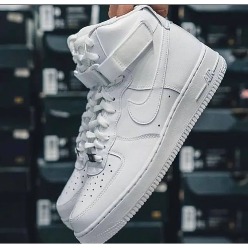 p-116-15-46-32-938467.webp Trendy Nike Air Force 1 Mid White Shoes For Men (SHUB528)
