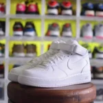 Trendy Nike Air Force 1 Mid White Shoes For Men (SHUB528)