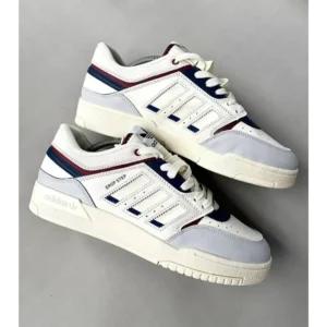 Classy Adidas Drop Step White Blue Shoes For Men (SHH07891)