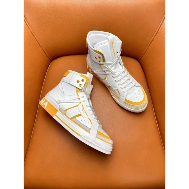 p-119-16-19-13-428008.webp Stylish Dolce & Gabbana Calfskin 2.0 Custom High Yellow Shoes For Men (SW5772)