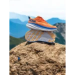 Premium Hoka One Clifton 9 Navy Red Shoes For Men (SW5843)