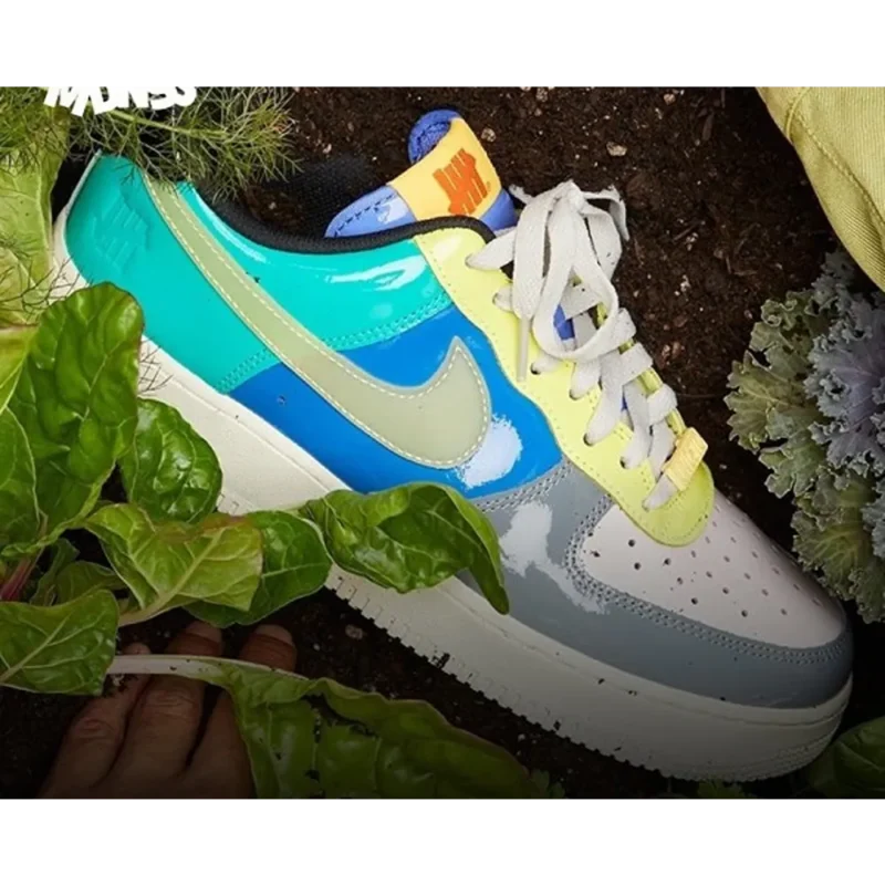 Stylish Undefeated X Nike Air Force 1 Low Patent Shoes For Men (SW5807)