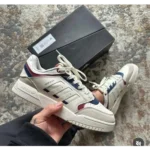 Classy Adidas Drop Step White Blue Shoes For Men (SHH07891)